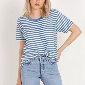 Levi’s Boyfriend Tee in Liza Faded Indigo